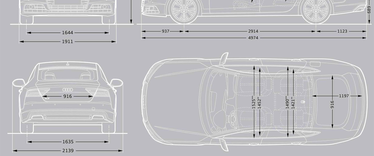 Typical car length Professional services for the auto transportation